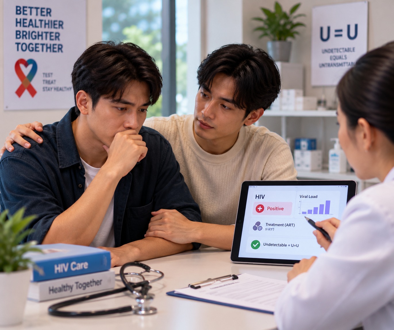 คู่บอกว่าผลบวก ตอนนี้ควรทำอะไร