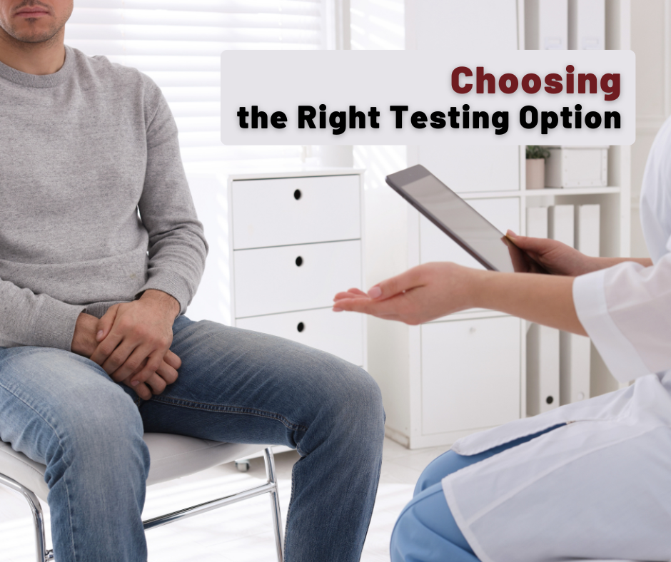 Choosing the Right Testing Option